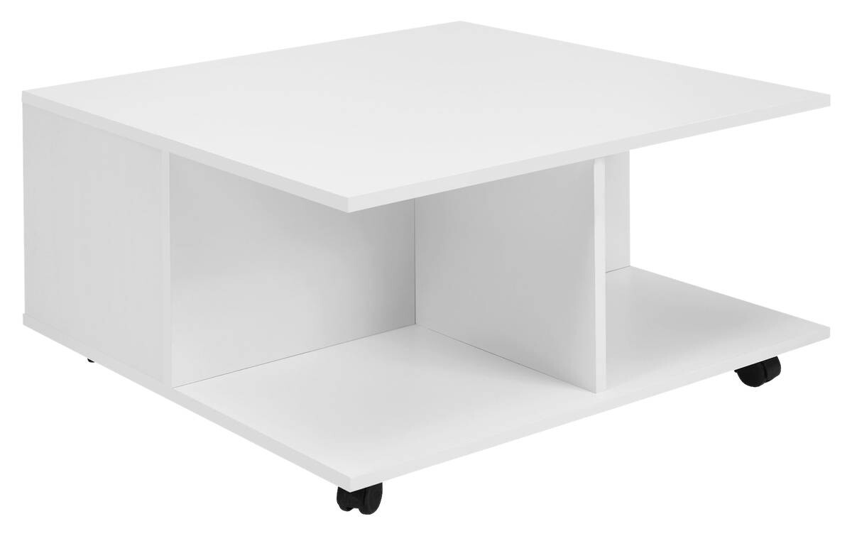 Couchtisch weiß B/H/T: ca. 70x36,5x70 cm