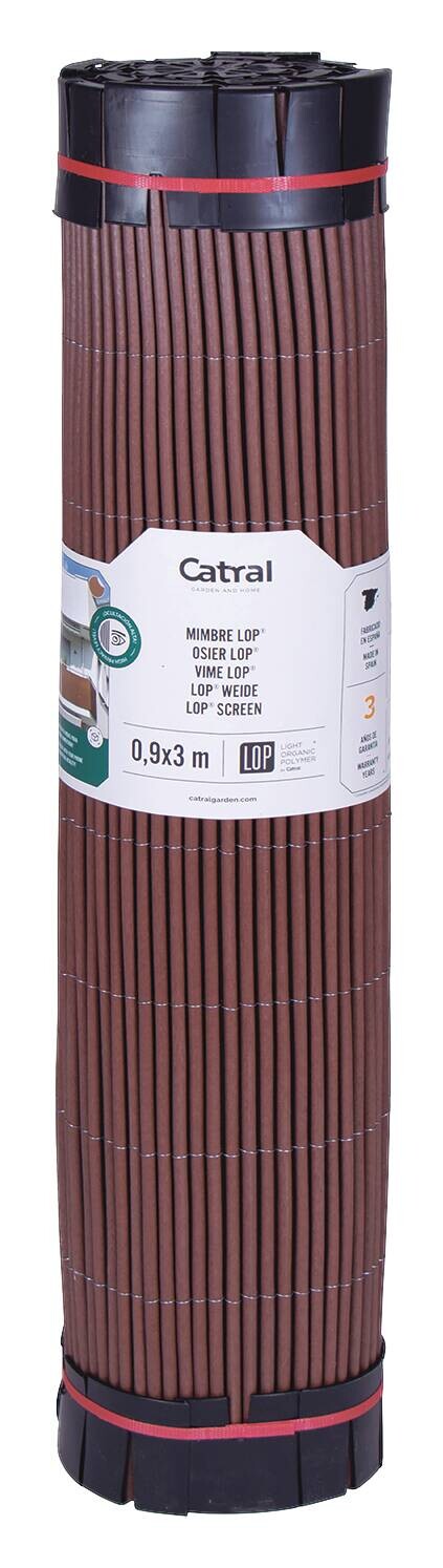 NORTENE Sichtschutz walnuss Kunststoff B/H/L: ca. 300x16x90 cm