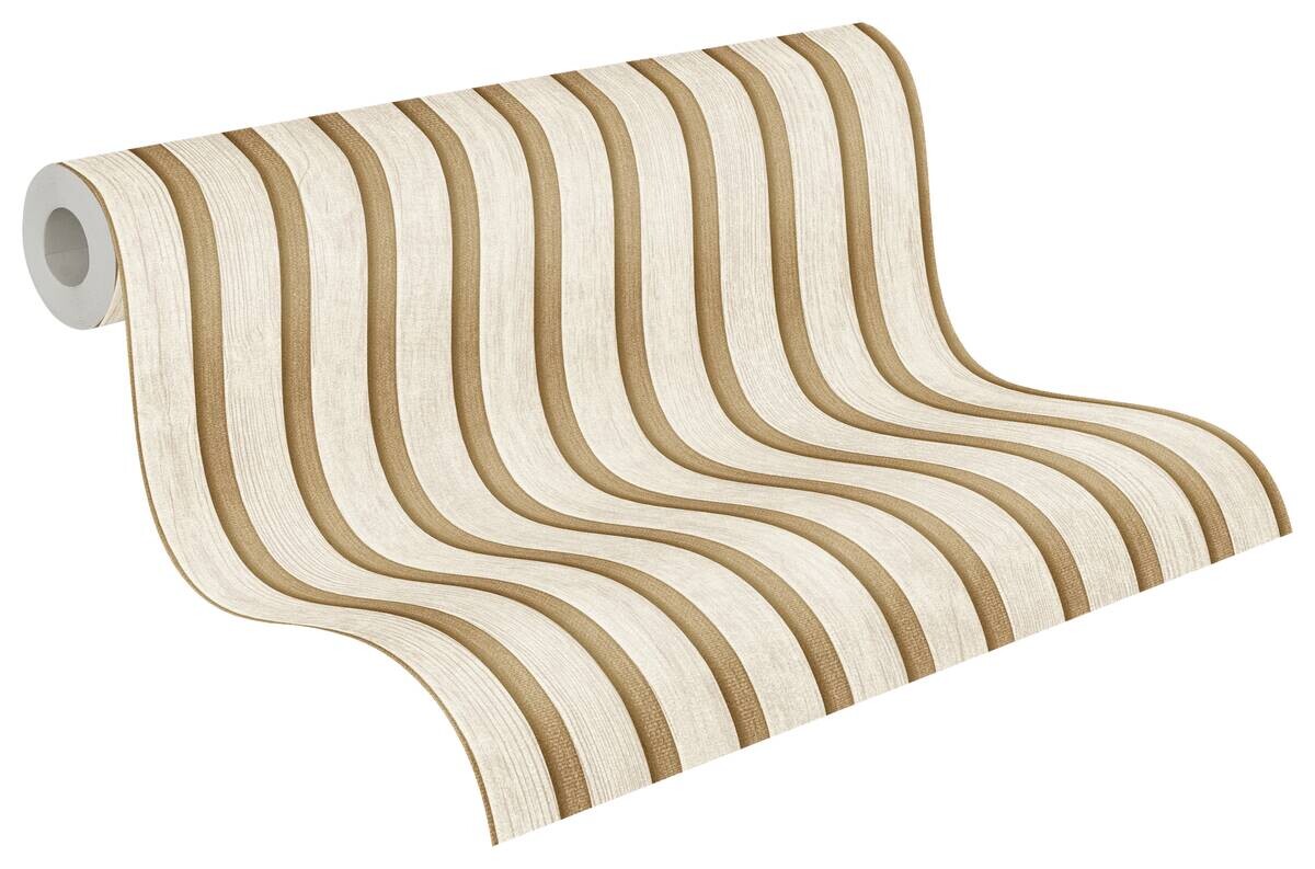 A.S.Creation Vliestapete braun beige B/H/D: ca. 53x1005x8,4 cm