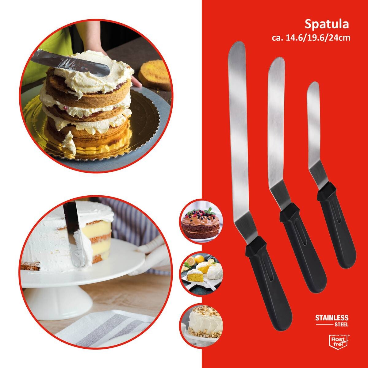 alpina Küchenspachtel-Set