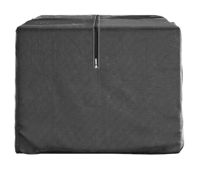 vidaXL Tasche schwarz Kunststoff B/H/L: ca. 75x75x150 cm