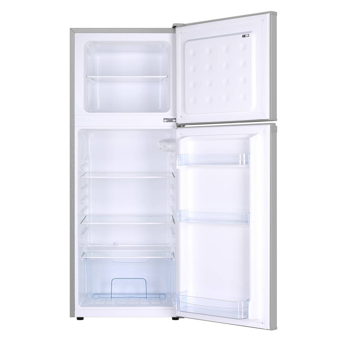 POCOline Kühl-/Gefrierkombination KGK125-132EIX Inox B/H/T: ca. 45x125x49 cm