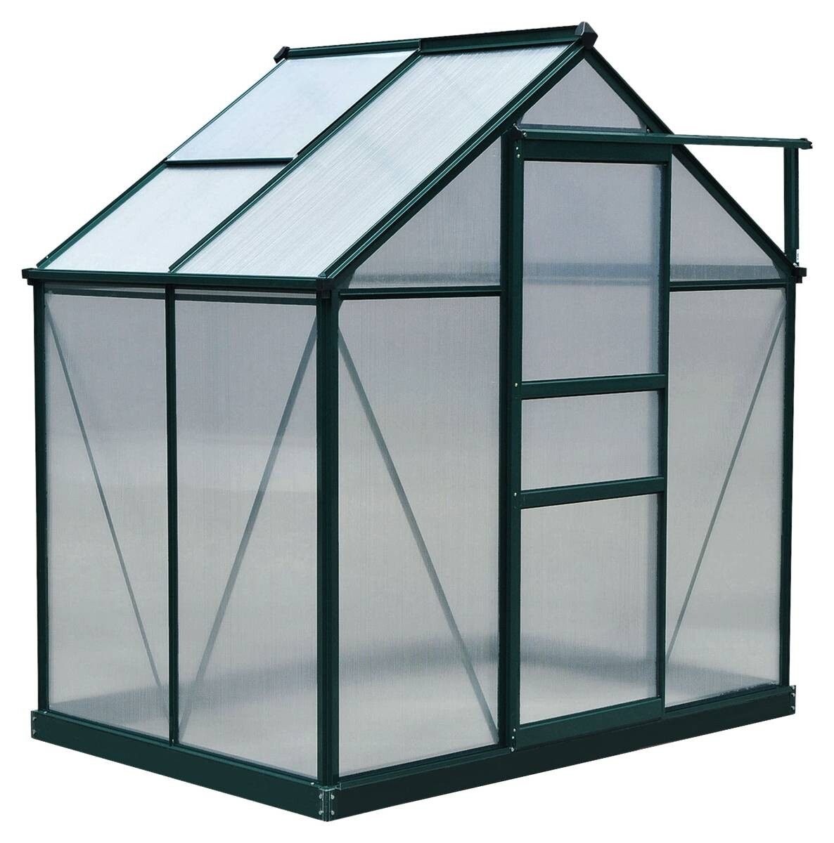 Outsunny Gewächshaus B/H/L: ca. 132x201x190 cm