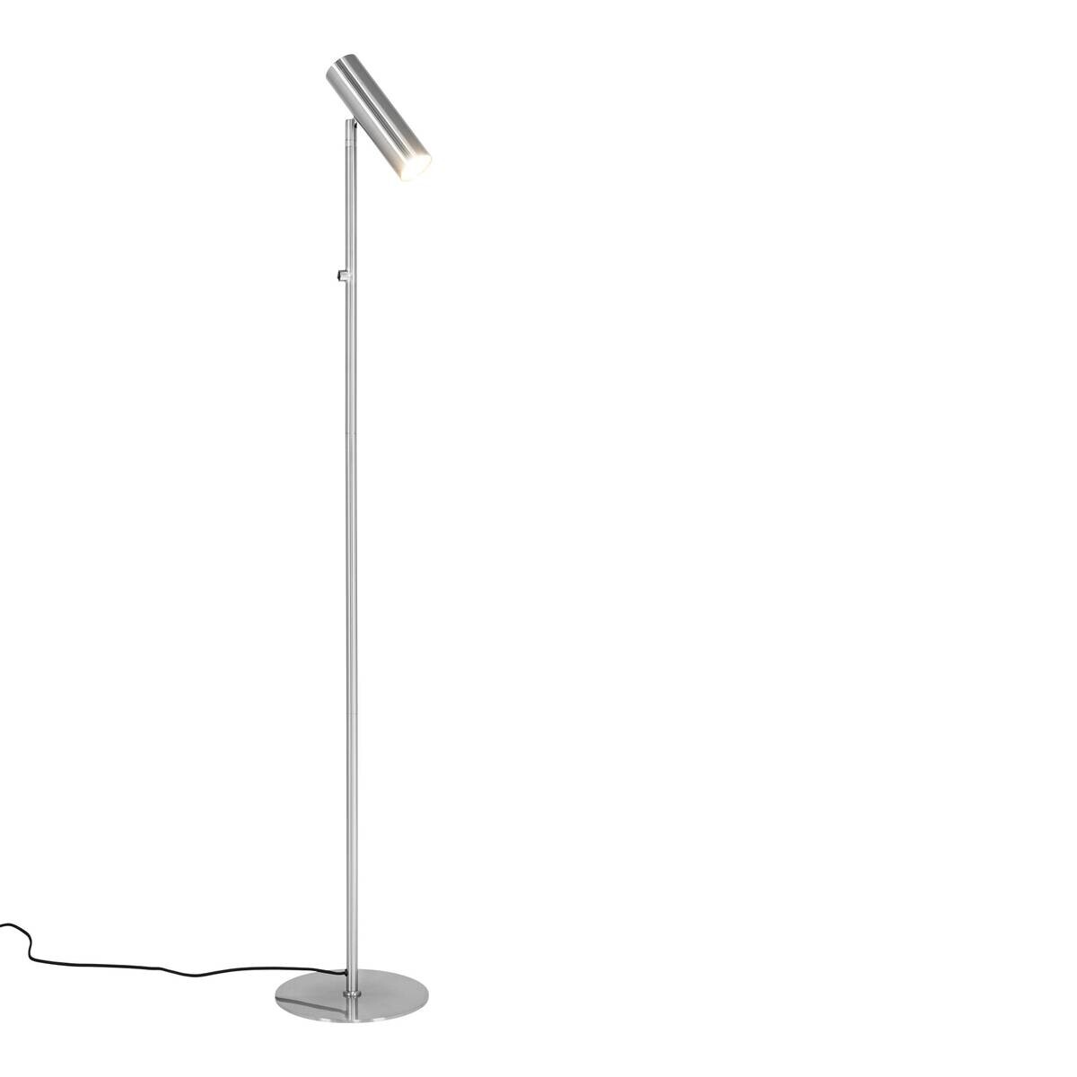 Housenordic Stehlampe Pariser silber Metall B/H/L: ca. 25x150x25 cm GU10 1 Brennstellen