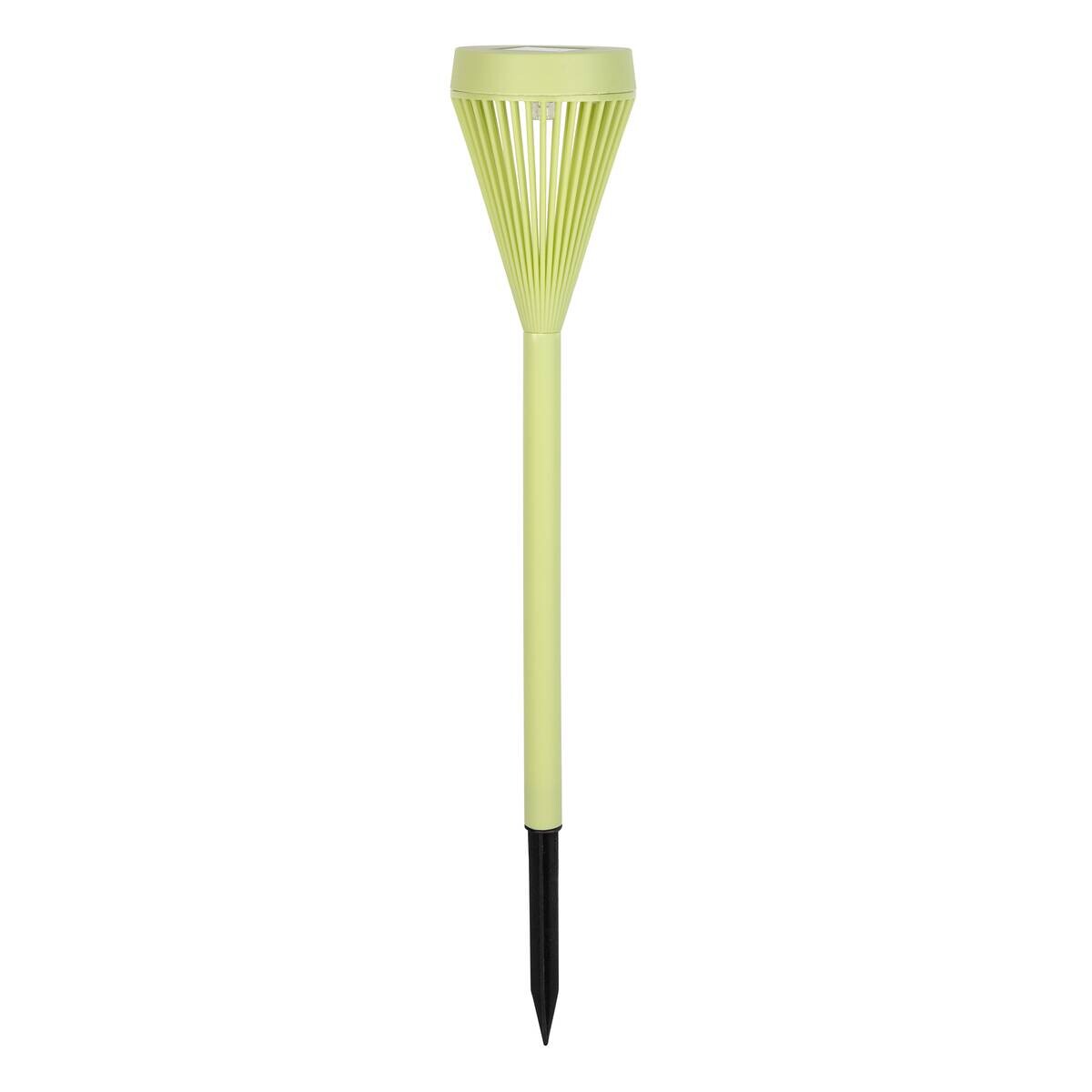 Solarleuchte grün Kunststoff H: ca. 43 cm
