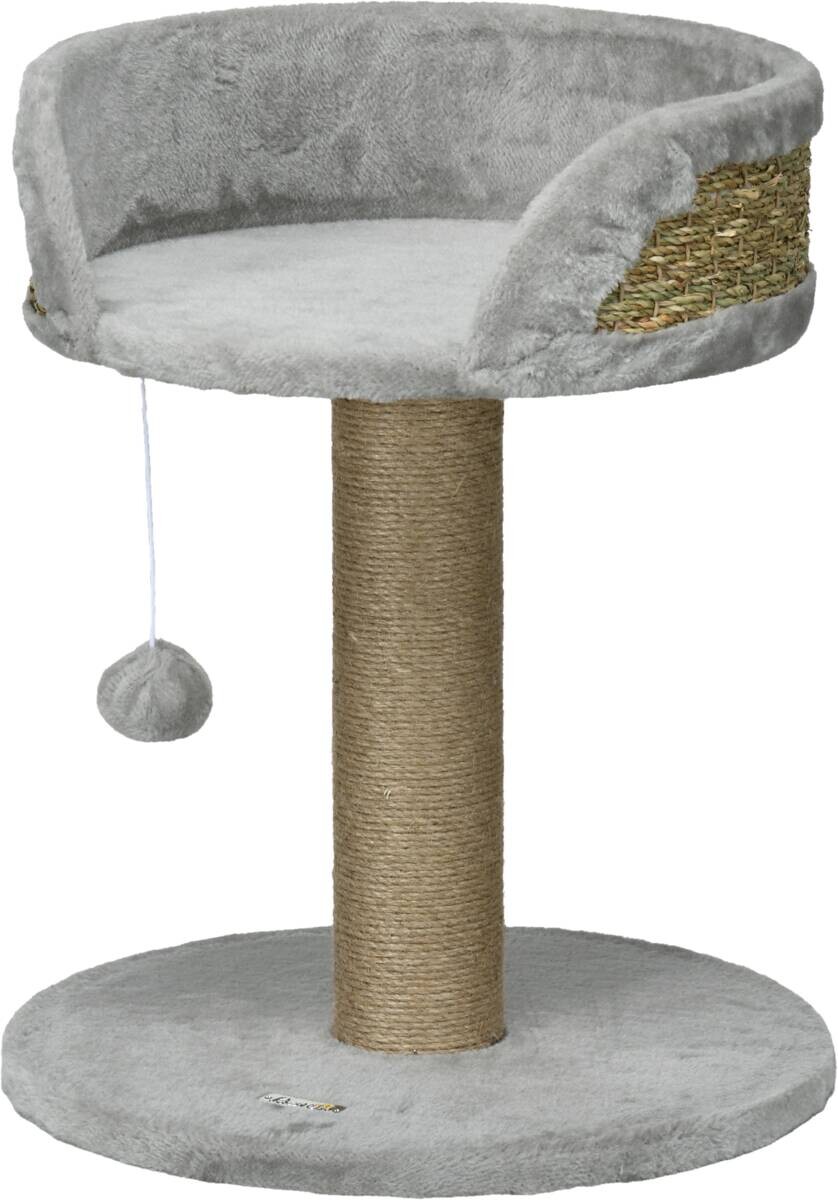 PawHut Kratzbaum grau Spanplatte B/H/L: ca. 40x49x40 cm