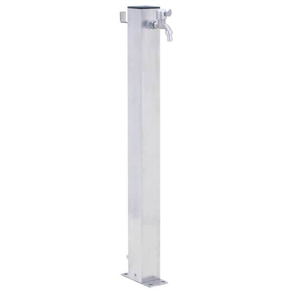 vidaXL Wassersäule silber