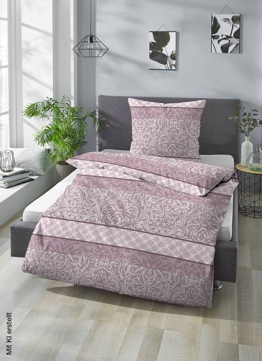 Baumwoll Bettwäsche Satin