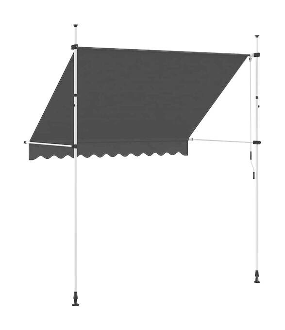 vidaXL Markise anthrazit B/L: ca. 300x250 cm