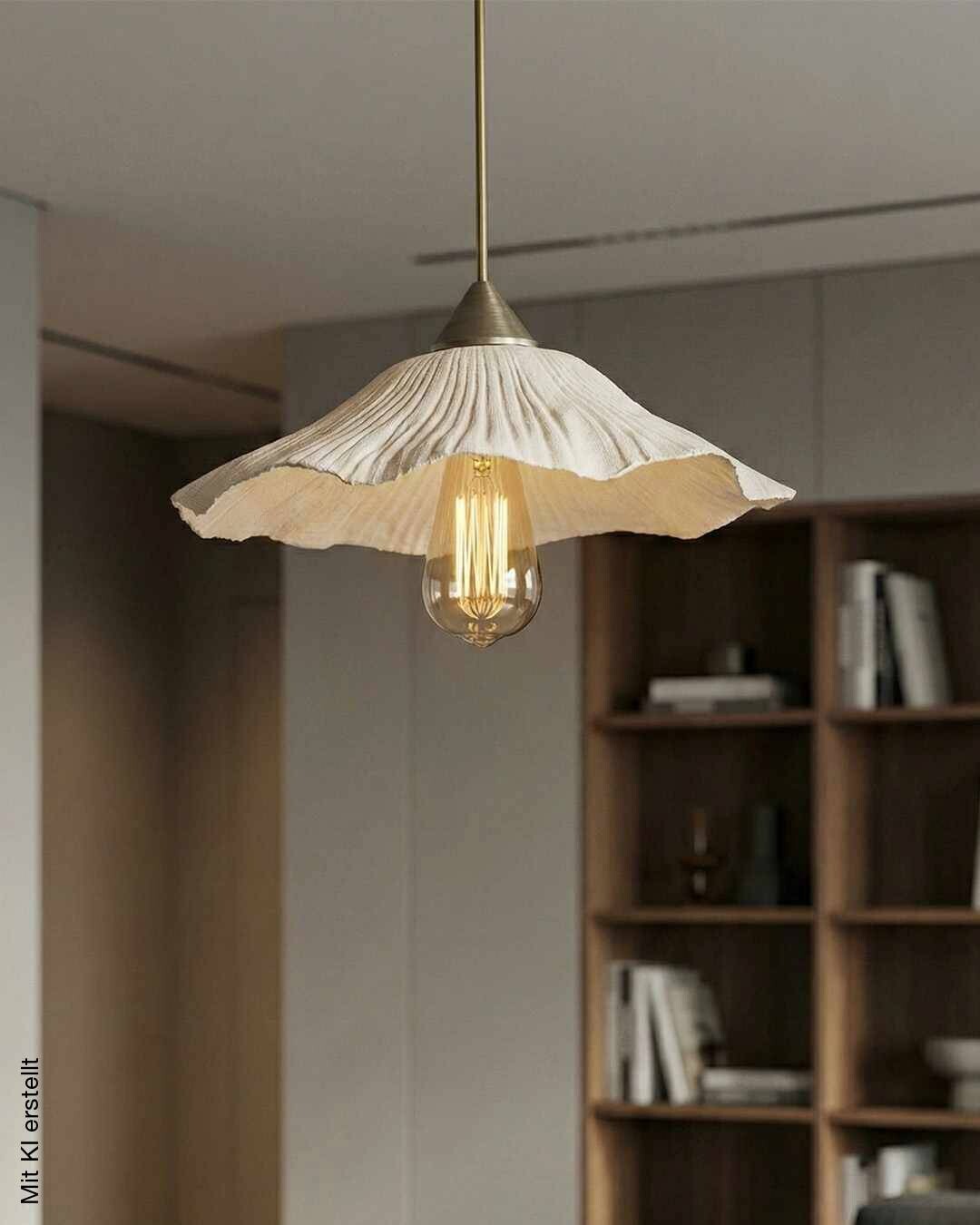 Opviq Pendelleuchte weiß Kunststoff B/H/T/L/D: ca. 38x75x38x38x38 cm E27 1 Brennstellen