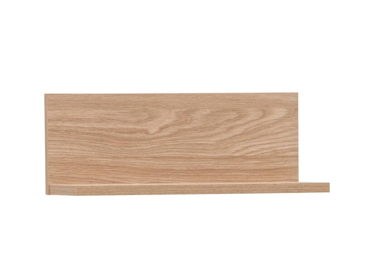 Regal Visby, 2er-Set Eiche Nachbildung B/H/T: ca. 80x15,7x17,3 cm
