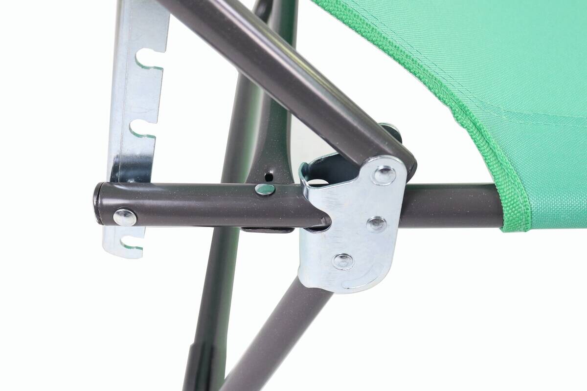 VCM Sonnenliege Bindox grün Stahl B/H/L: ca. 55x24x185 cm