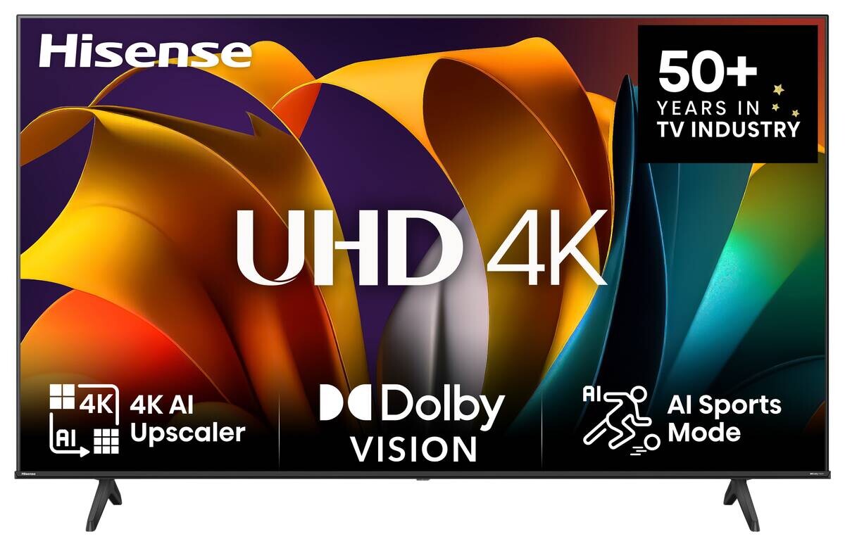 Hisense LED-Fernseher 55A6N B/H: ca. 123x77 cm