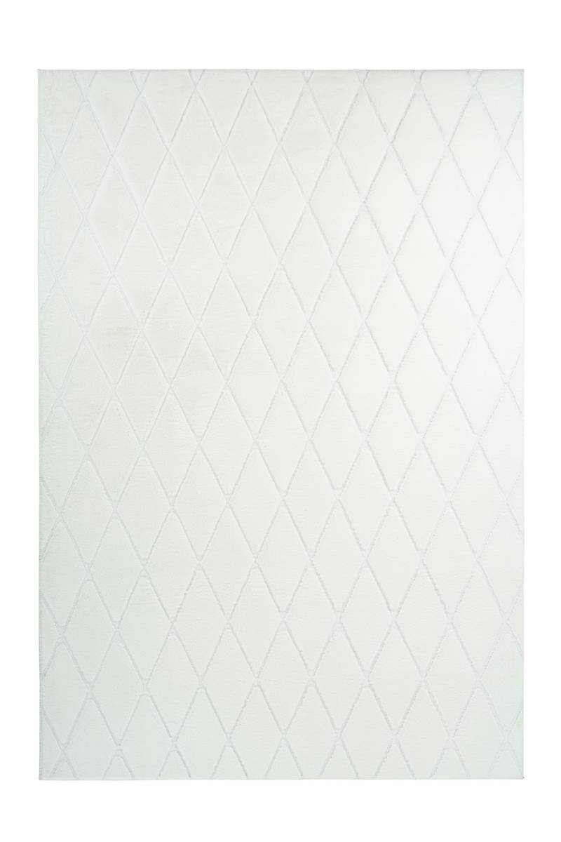 360Living Teppich Vivica weiß B/L: ca. 160x230 cm