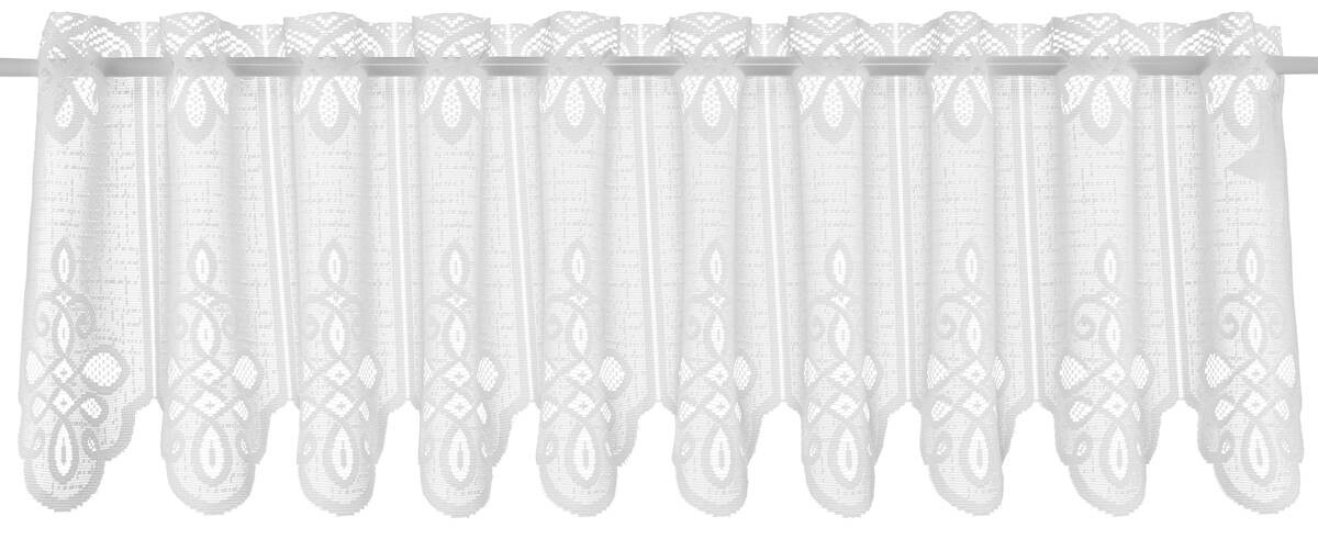 POCOline Scheibengardine Borkum weiß B/L: ca. 150x50 cm