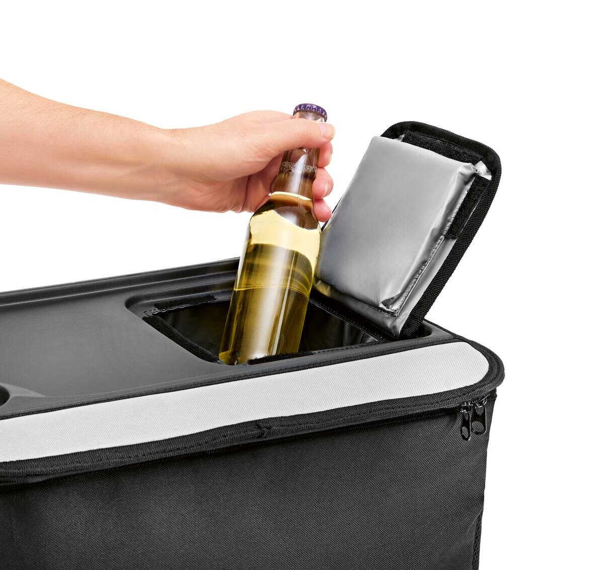 EasyMaxx Tasche schwarz Kunststoff
