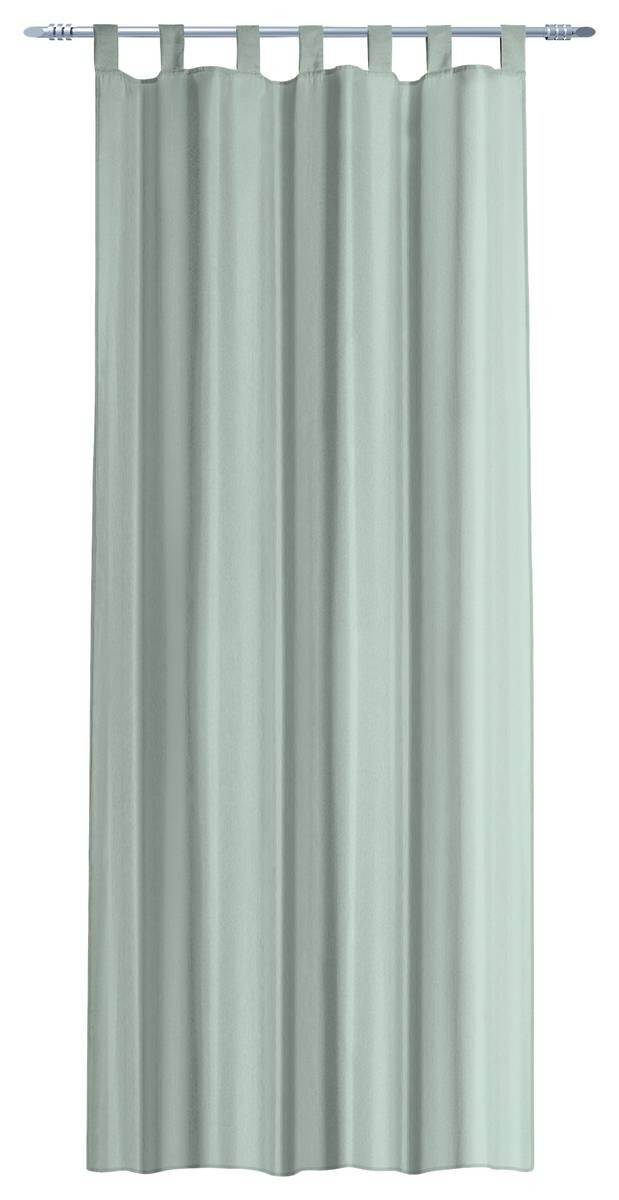Schlaufenvorhang Silk salbei B/L: ca. 140x225 cm