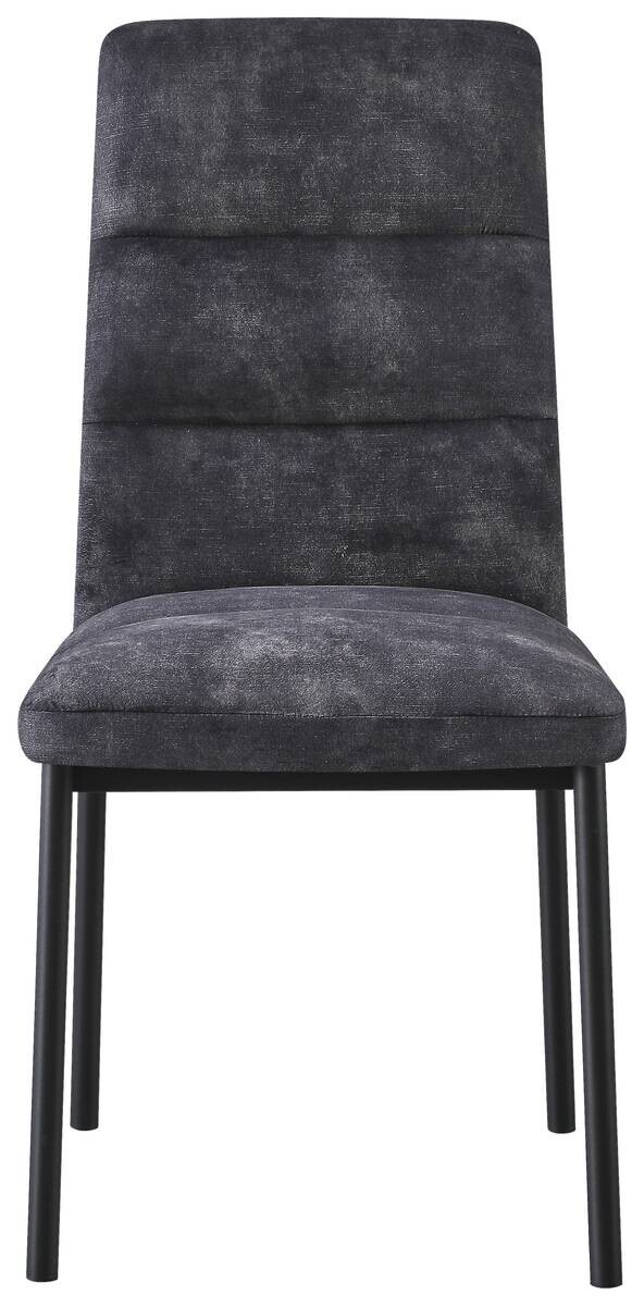 Stuhl Daniel anthrazit Microfaser B/H/T: ca. 45x94x60 cm
