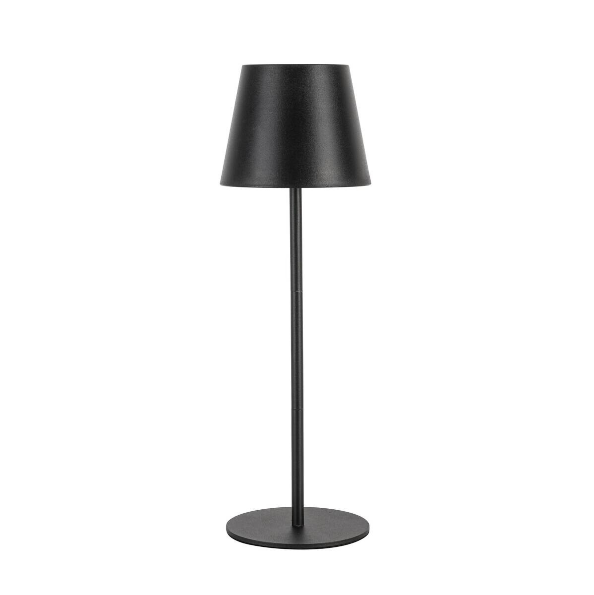 Tischleuchte schwarz H/D: ca. 36x11,5 cm