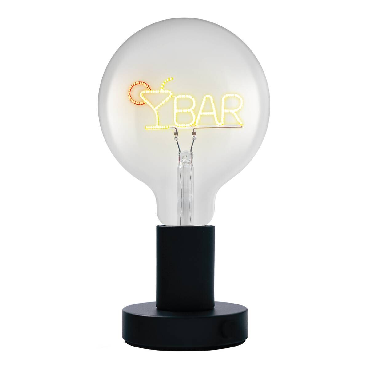 OSRAM LED-Tischleuchte Lettertable Metall B/H/L: ca. 12,5x23x12,5 cm E27