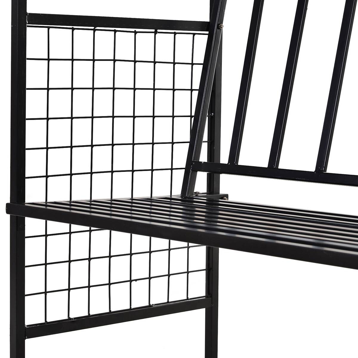 Outsunny Pflanzbogen mit Sitzbank