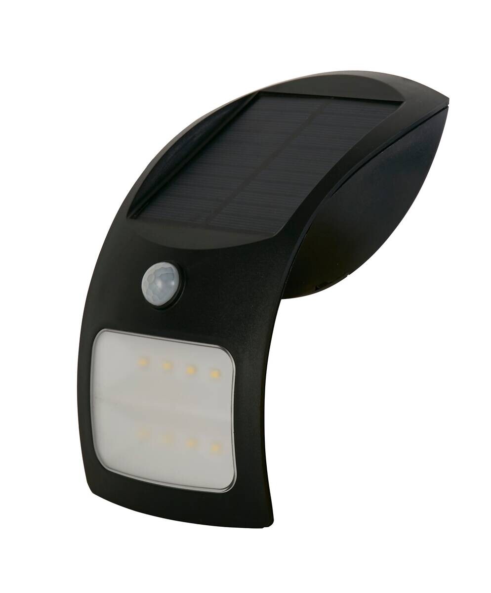 LED-Außenwandleuchte schwarz B/H/T: ca. 11,6x20x6 cm
