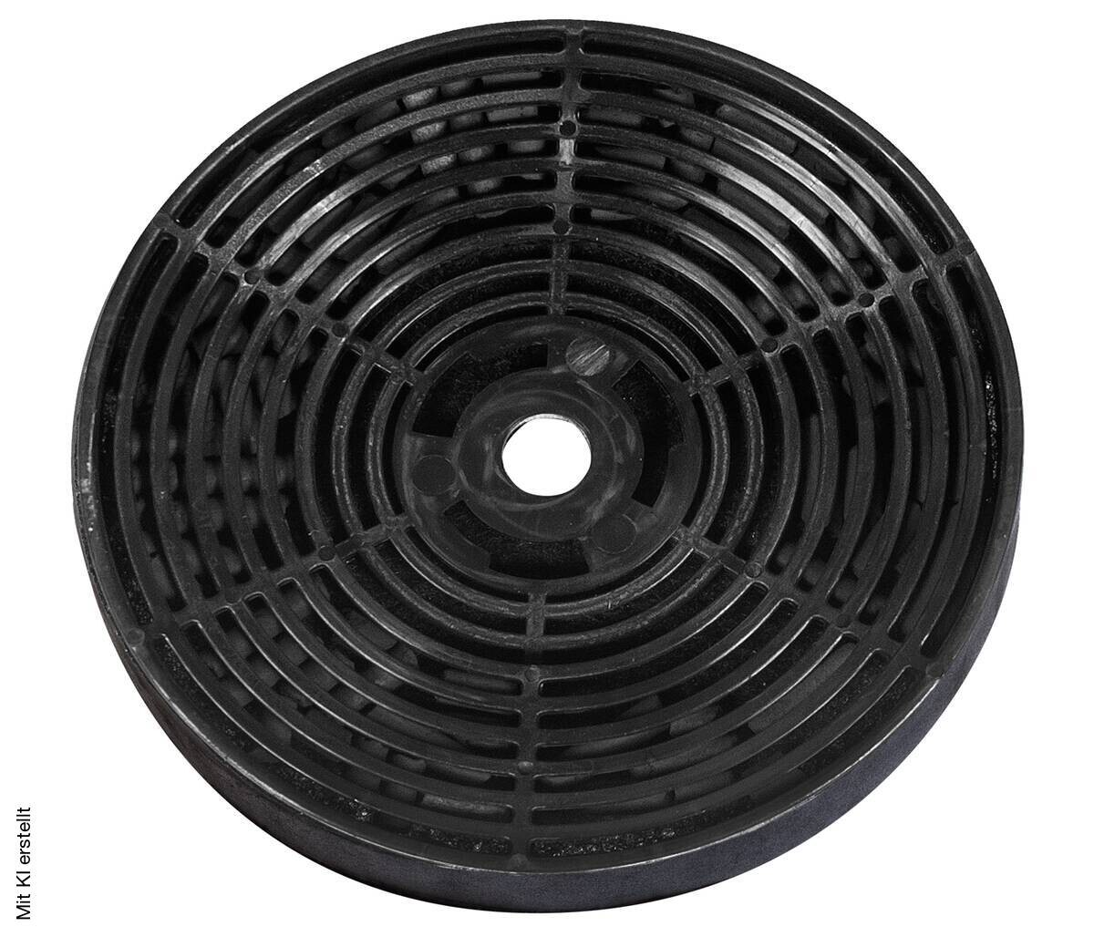exquisit Aktivkohlefilter 1010171 schwarz B/H/T: ca. 15,5x4,2x15,5 cm