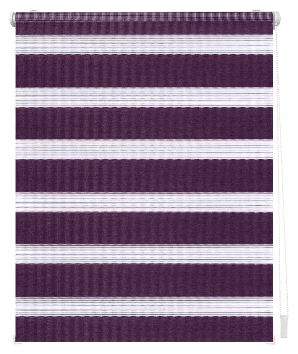 LICHTBLICK Doppelrollo Duo brombeer B/L: ca. 70x220 cm