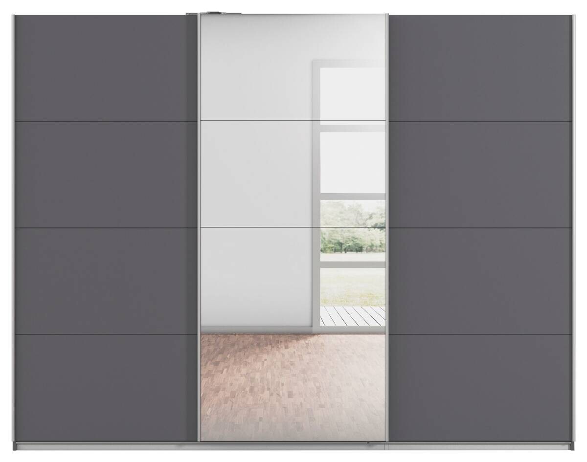 Kleiderschrank Kulmbach grau B/H/T: ca. 271x210x62 cm