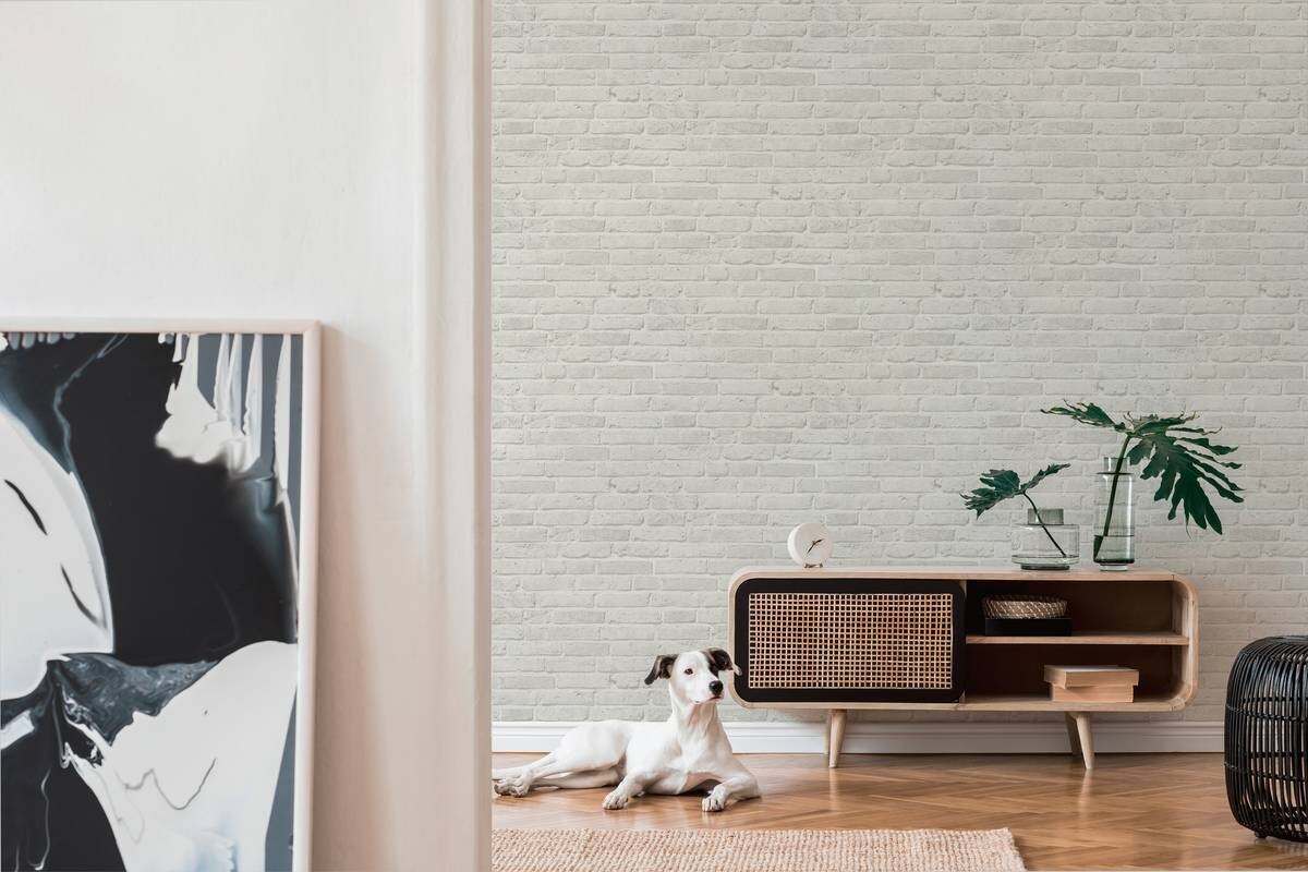 A.S.Creation Vliestapete Best of Wood`n Stone 2nd Edition Steine grau hellgrau B/L: ca. 53x1005 cm