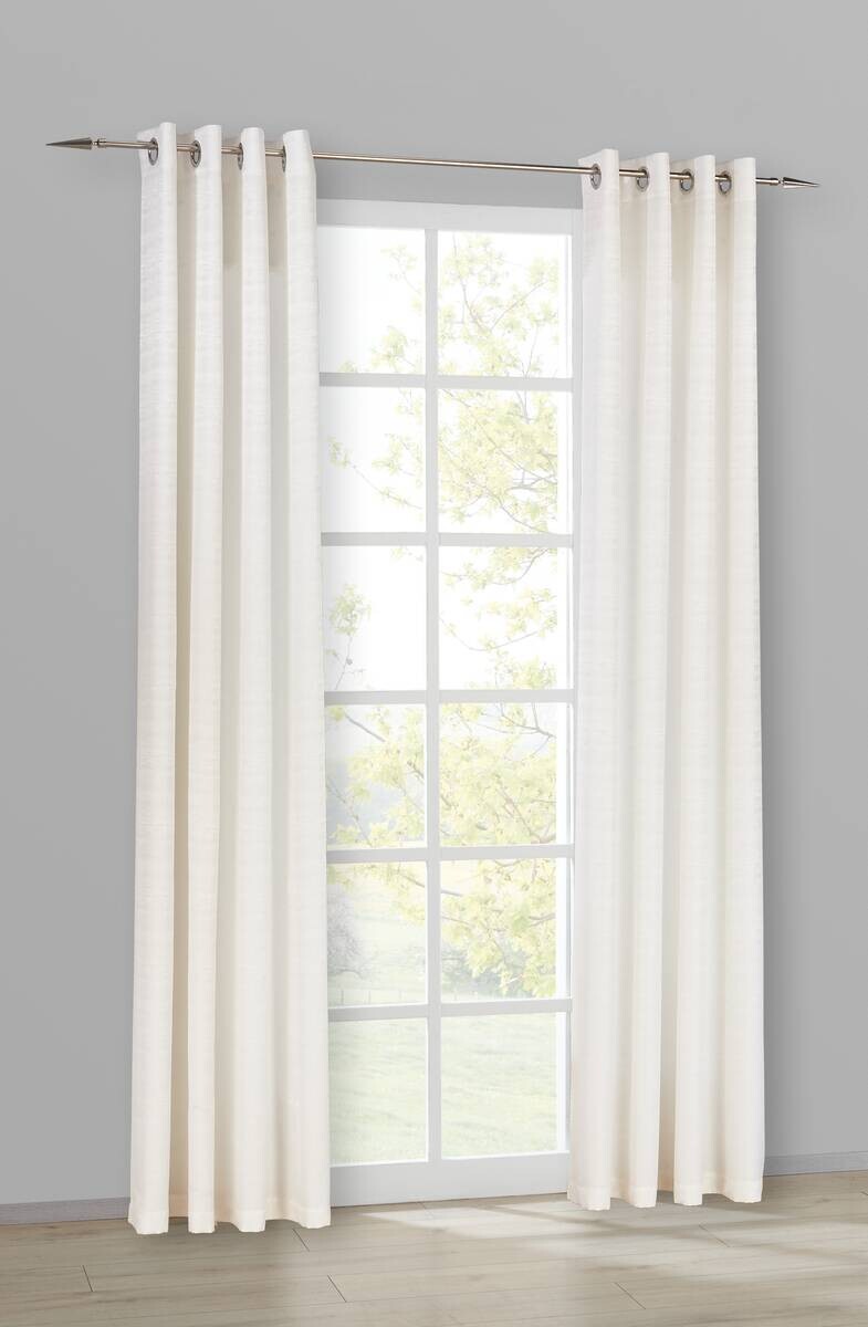 ACUS design collection Ösenvorhang Turin champagner B/L: ca. 140x245 cm