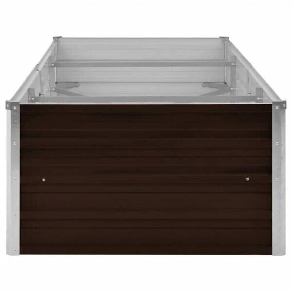 Hochbeet braun Stahl B/H/L: ca. 80x45x240 cm