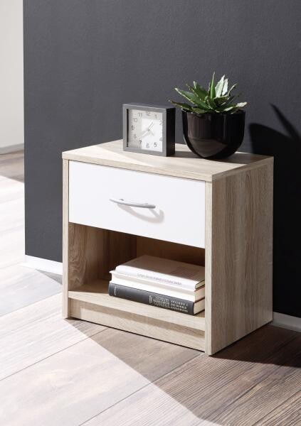 Nachtkonsole Pepe Eiche Sonoma Nachbildung B/H/T: ca. 39x41x28 cm