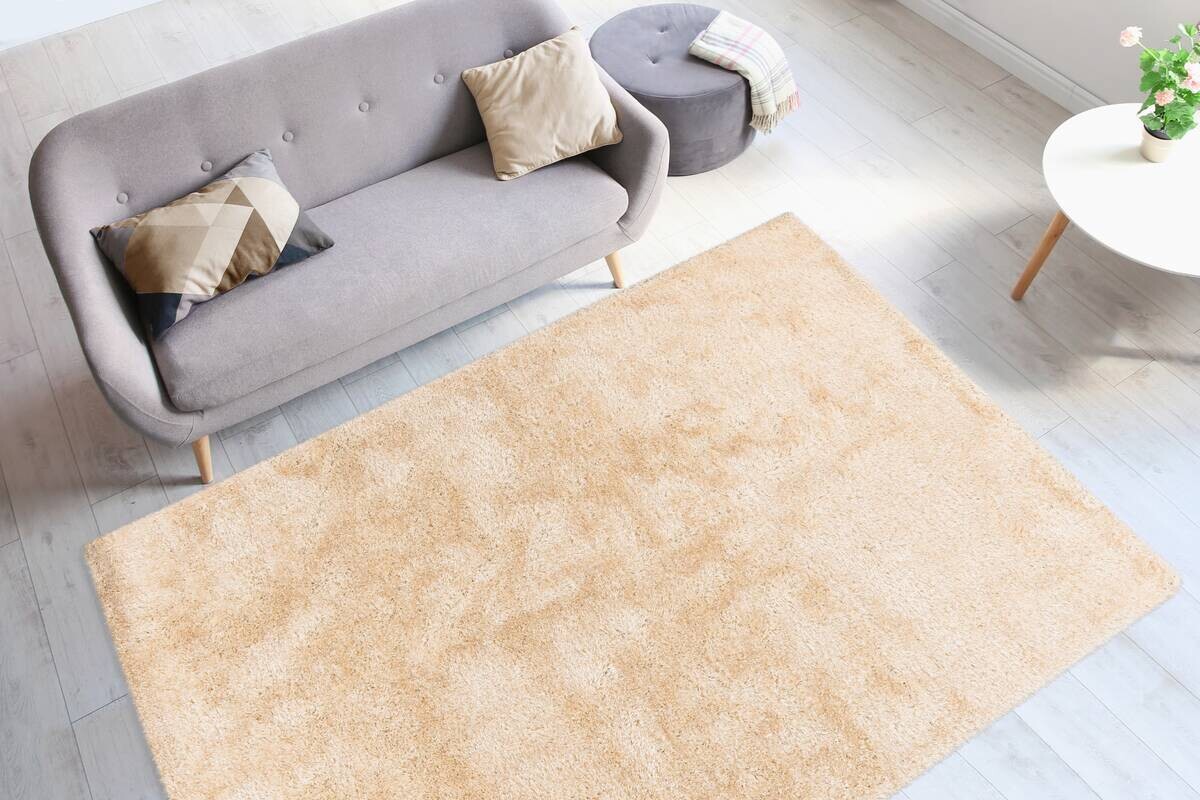 Arte Espina Hochflorteppich Soul 8120 Creme creme B/L: ca. 170x240 cm