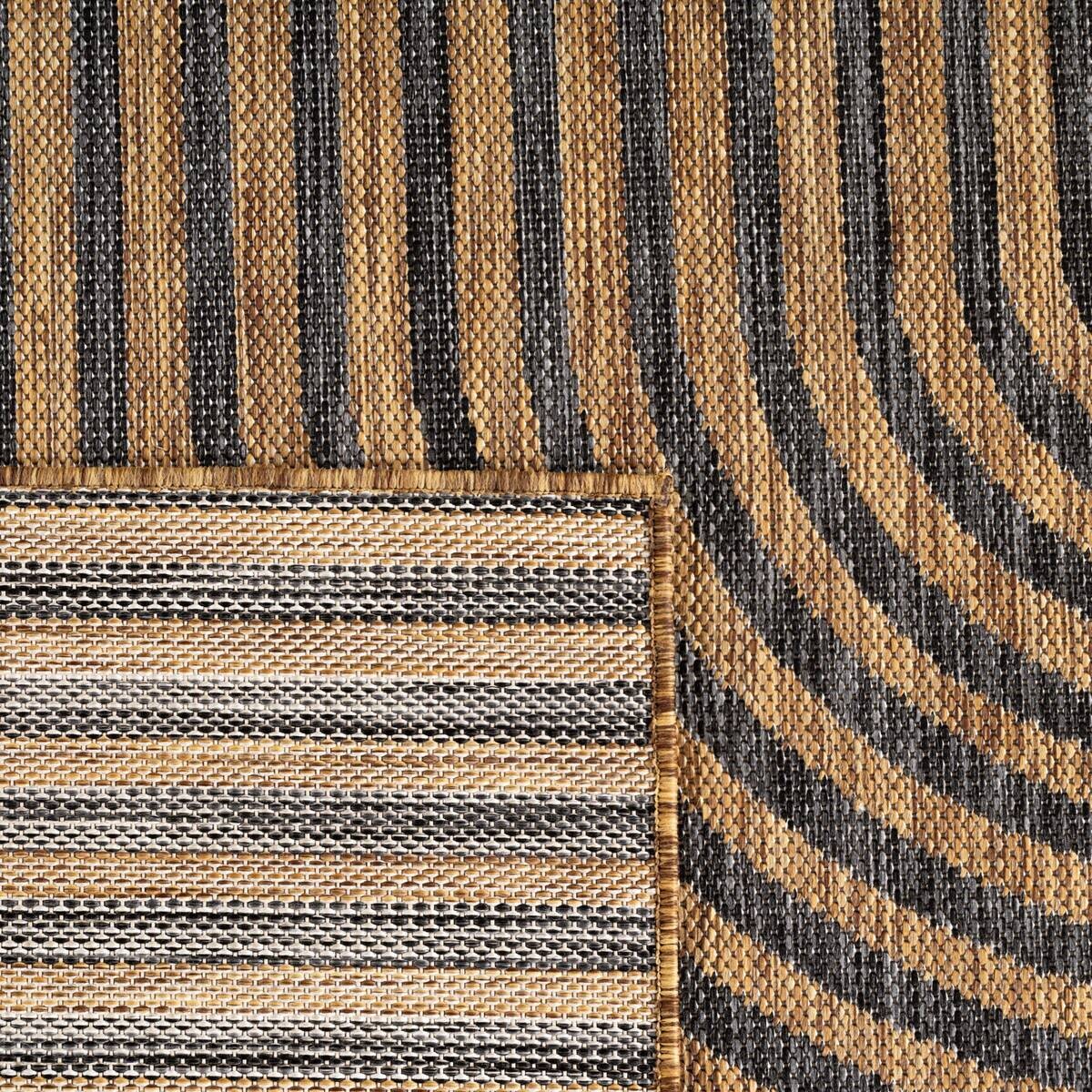 Ayyildiz Flachwebteppich MIRA schwarz B/L: ca. 60x100 cm