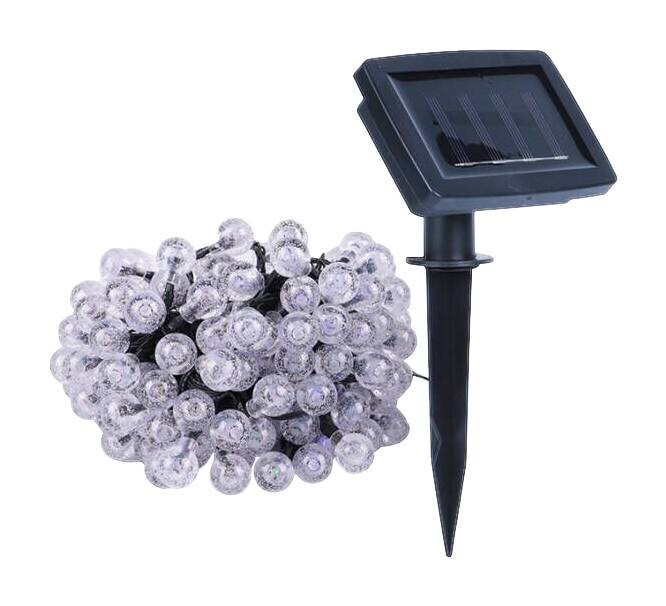 Solarlichterkette klar Kunststoff L: ca. 935 cm