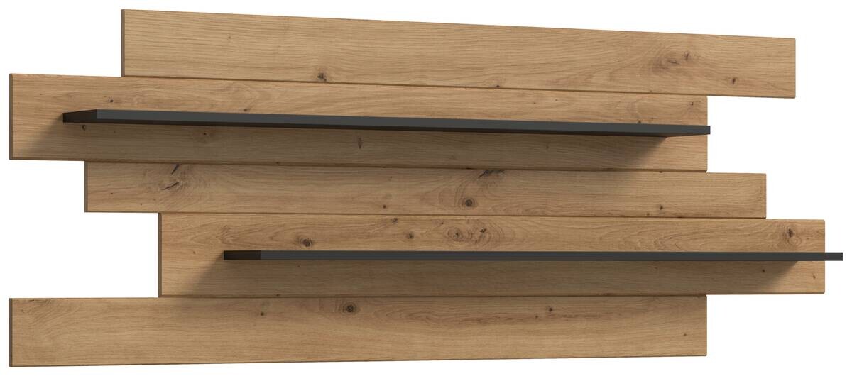 Wandboard Canu basaltgrau Nachbildung Artisan Oak Nachbildung B/H/T: ca. 67x184x19 cm