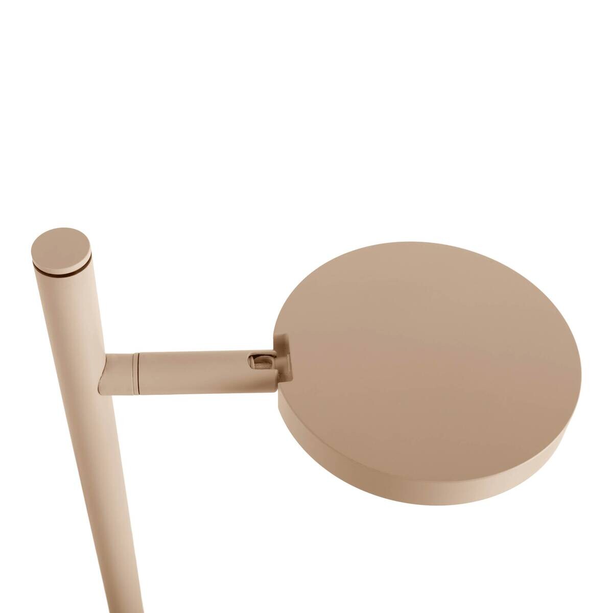 Näve Leuchten LED-Tischleuchte beige Metall B/H/T: ca. 22,6x45x16 cm