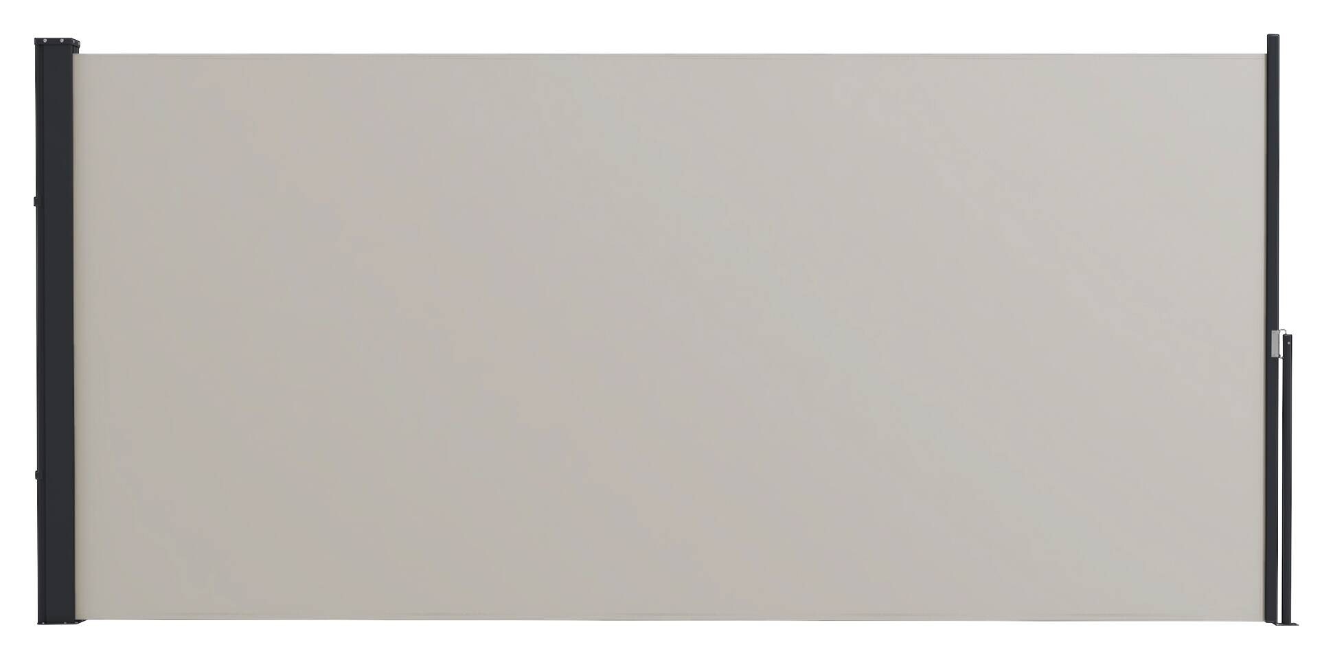 Outsunny Sichtschutz hellgrau Polypropylen B/H/L: ca. 3,5x300x140 cm