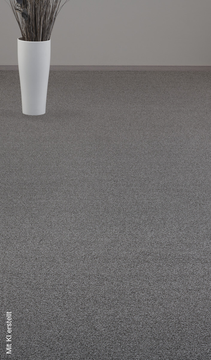 Teppichboden Focus grau B: ca. 400 cm pro m²