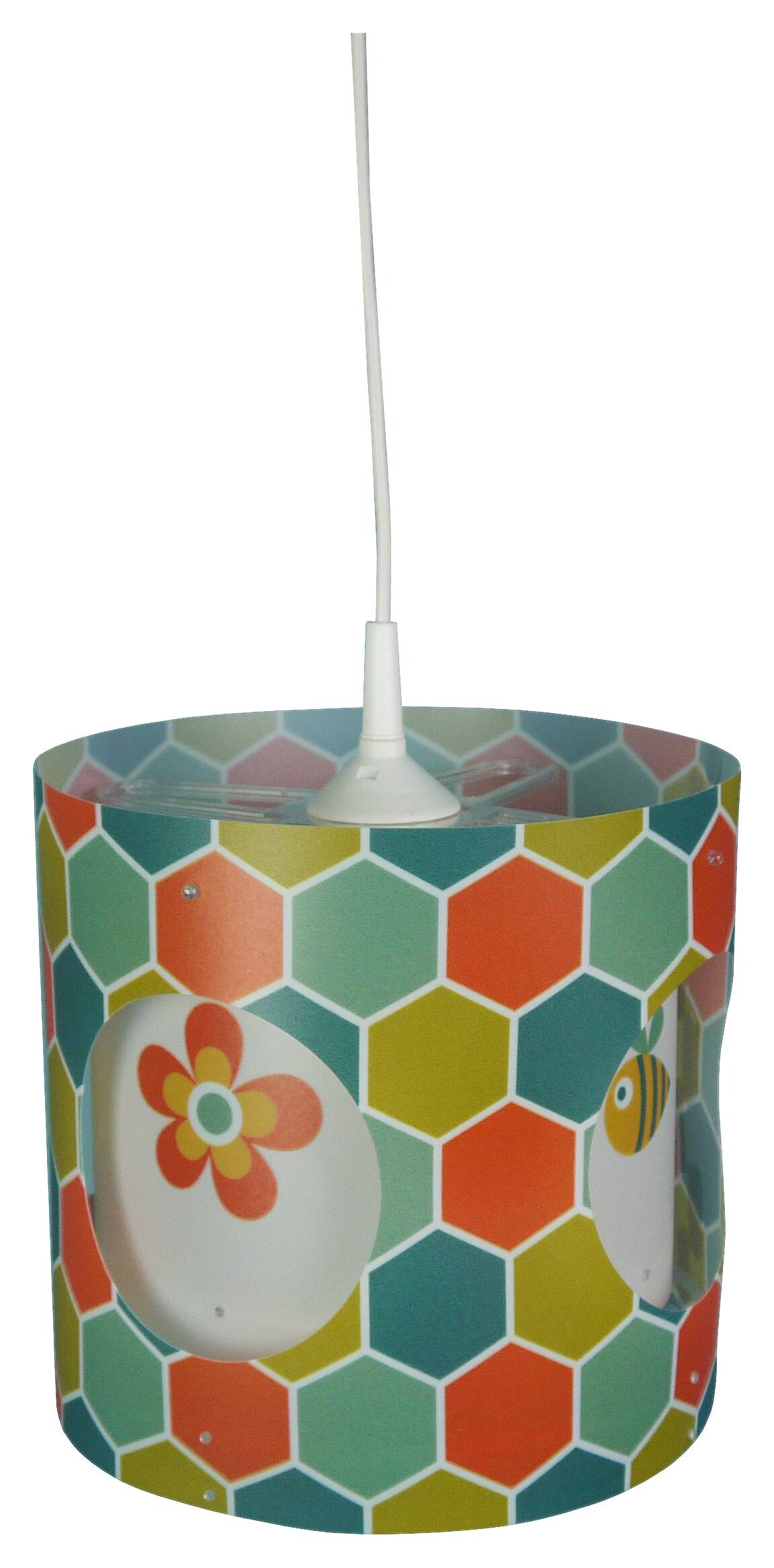 Niermann Dreh-Pendelleuchte Explore bunt Kunststoff D: ca. 25 cm E27 1 Brennstellen
