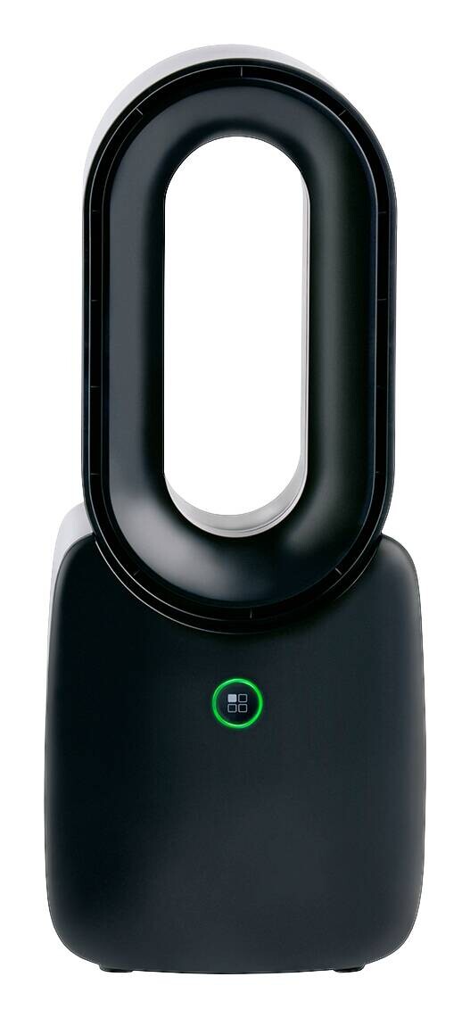 Tischventilator 871125233464 schwarz Kunststoff B/H/L: ca. 9x30x12,4 cm