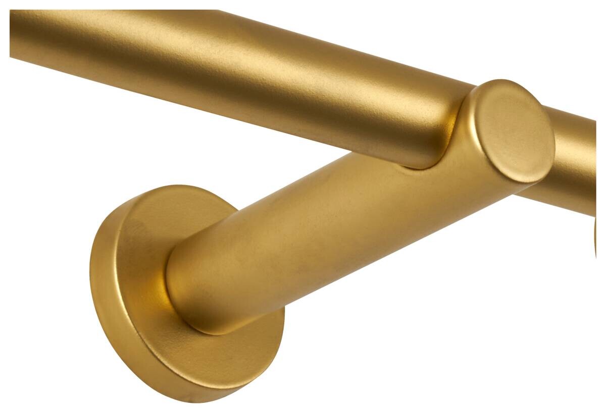 ondeco Stilgarnituren rillcube gold Metall ausziehbar von ca. 210 bis 400 cm 1.0 Läufe