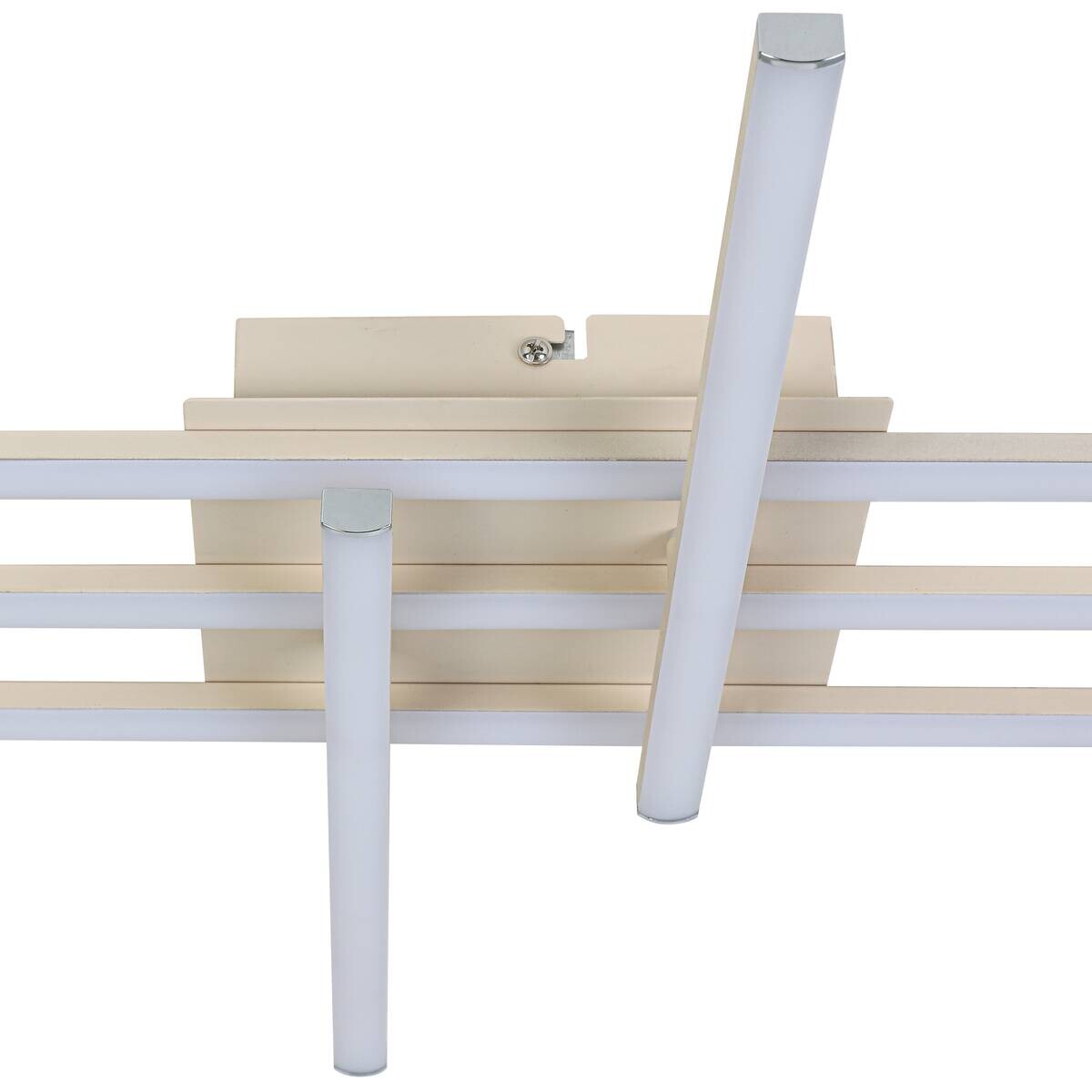 Nolo LED-Deckenleuchte sand Metall