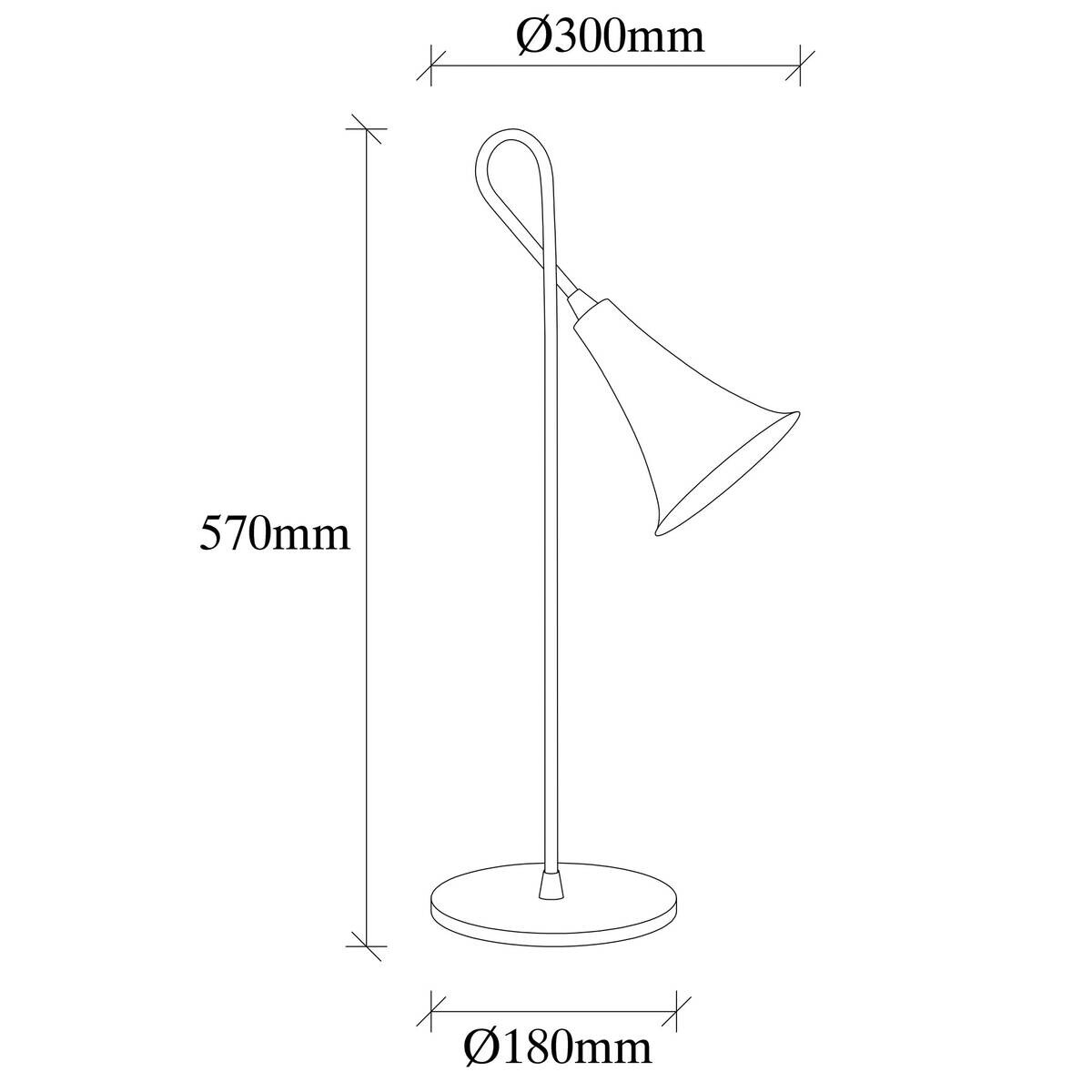 Opviq Tischleuchte gold Eisen B/H/L: ca. 30x57x18 cm E27 1 Brennstellen