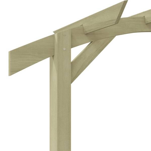 Pergola grün B/H/L: ca. 210x40x180 cm