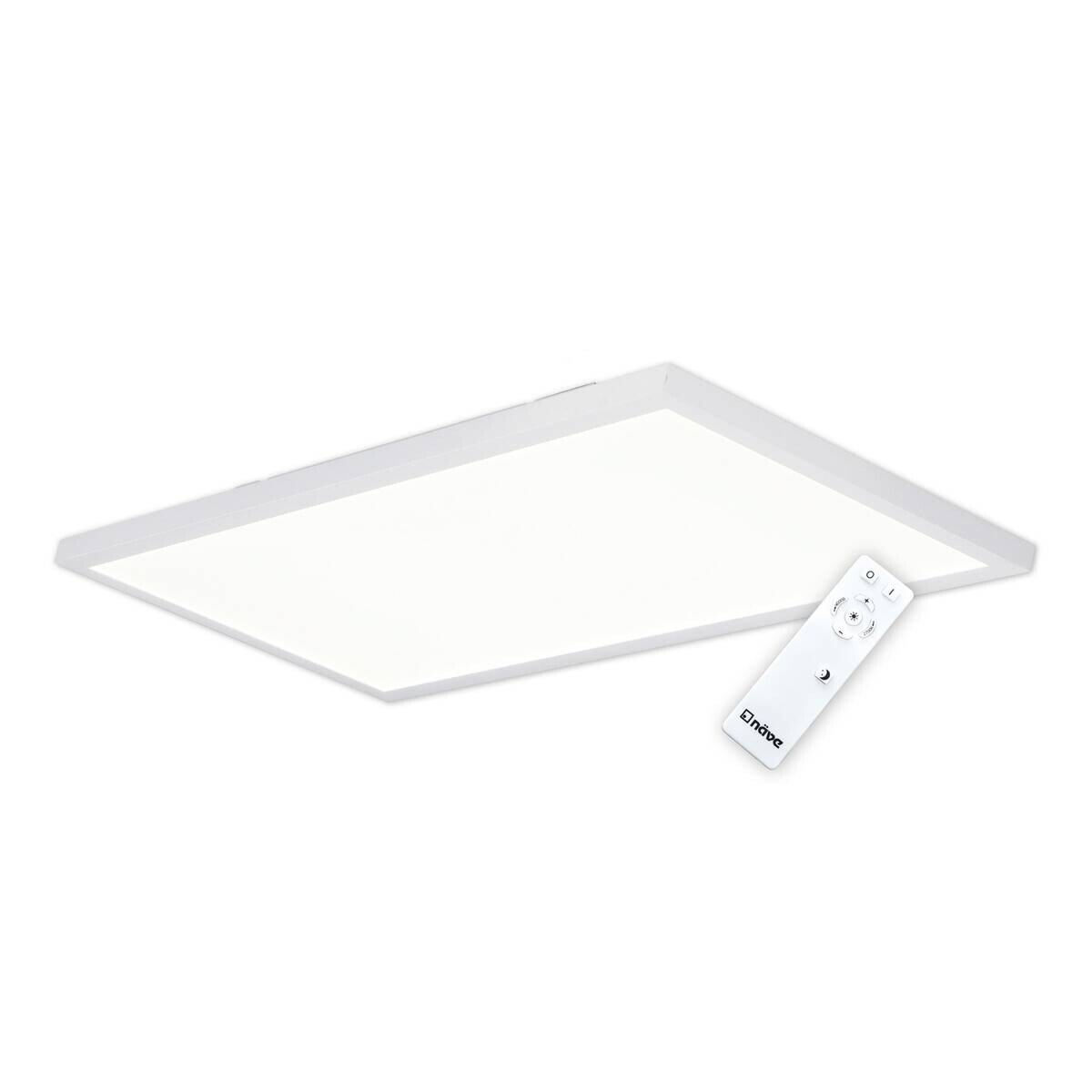 Näve Leuchten Deckenleuchte 1348723 weiß Metall Kunststoff B/H/T: ca. 30x5x60 cm null 1 Brennstellen