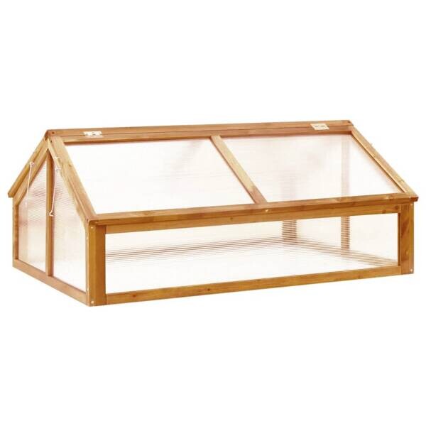 Gewächshaus braun B/H/L: ca. 80x50x114 cm