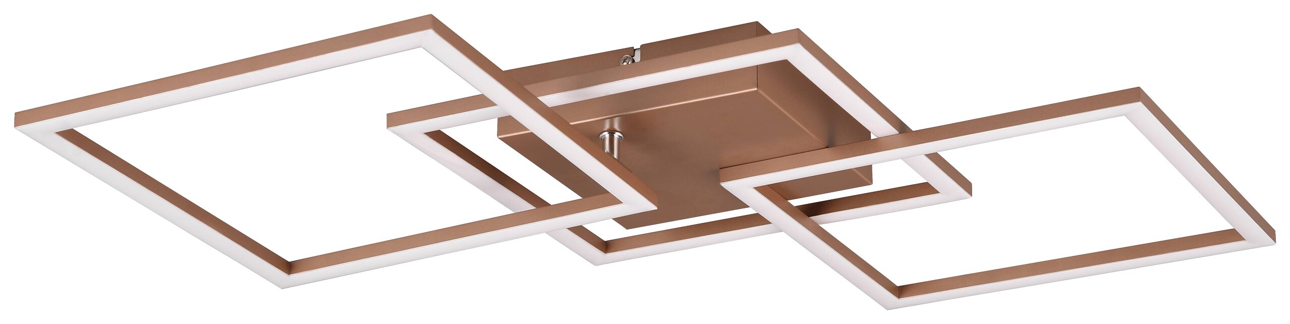 Reality LED-Deckenleuchte Trail Metall B/H/T: ca. 53x53x7 cm