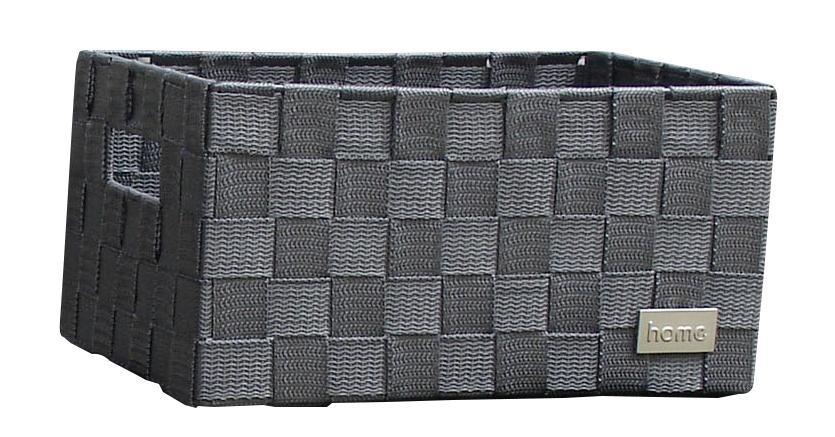 POCOline Aufbewahrungskorb grau Nylon B/H/L: ca. 14x18x28 cm